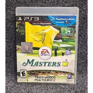 PS3 Tiger Woods PGA Tour 12: The Masters PlayStation 3 2011 CIB Complete Tested